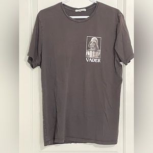 Junk Food Clothing Vader Graphic Tee - Dark Gray size L